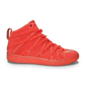 Breathable Mesh Layer Dorsal Support Mens Nike KD VII NSW Lifestyle QS - 653871 600 - Chilling Red