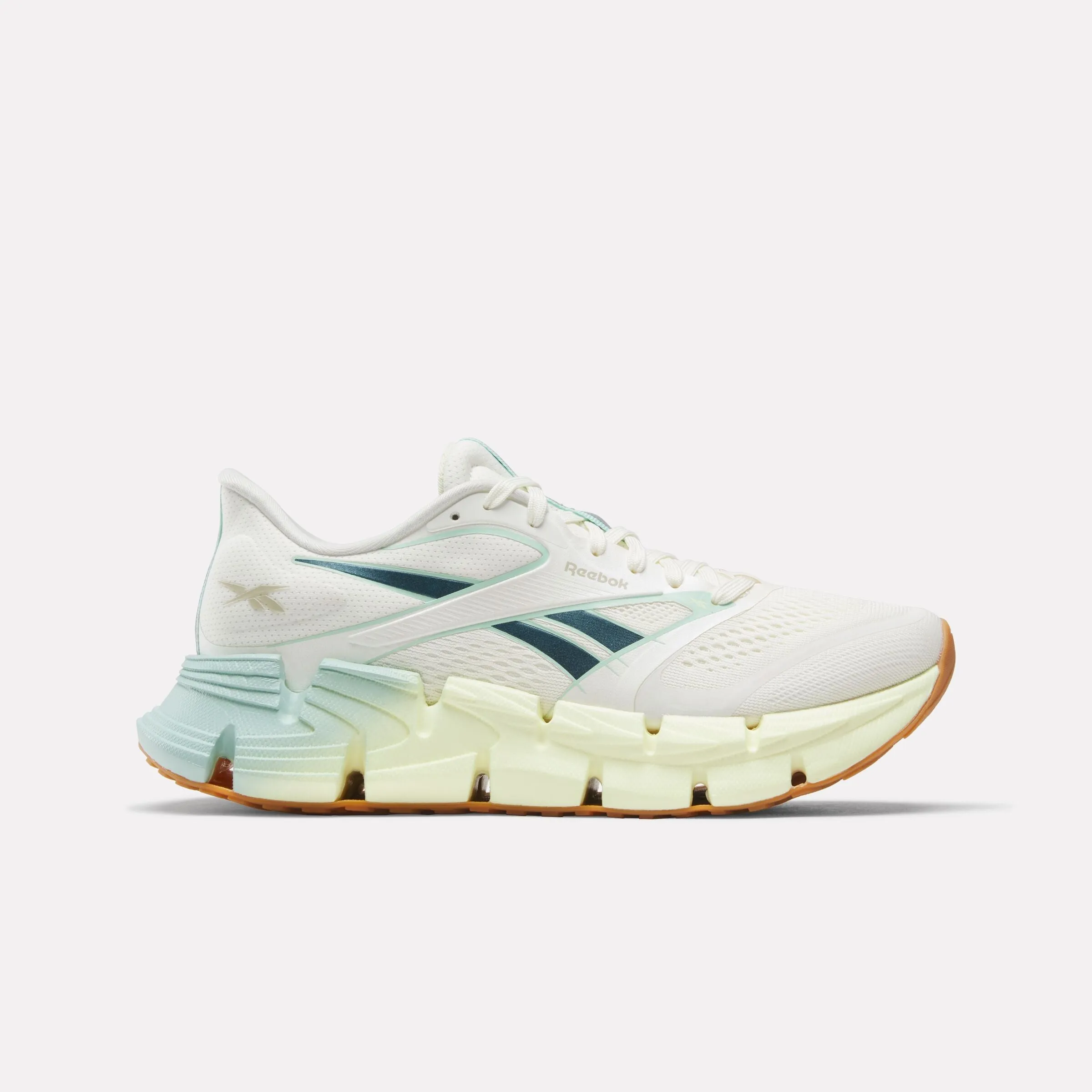 treadmill running footwear Floatzig 2 Chalk/Yellow Haze/Glitch Aqua