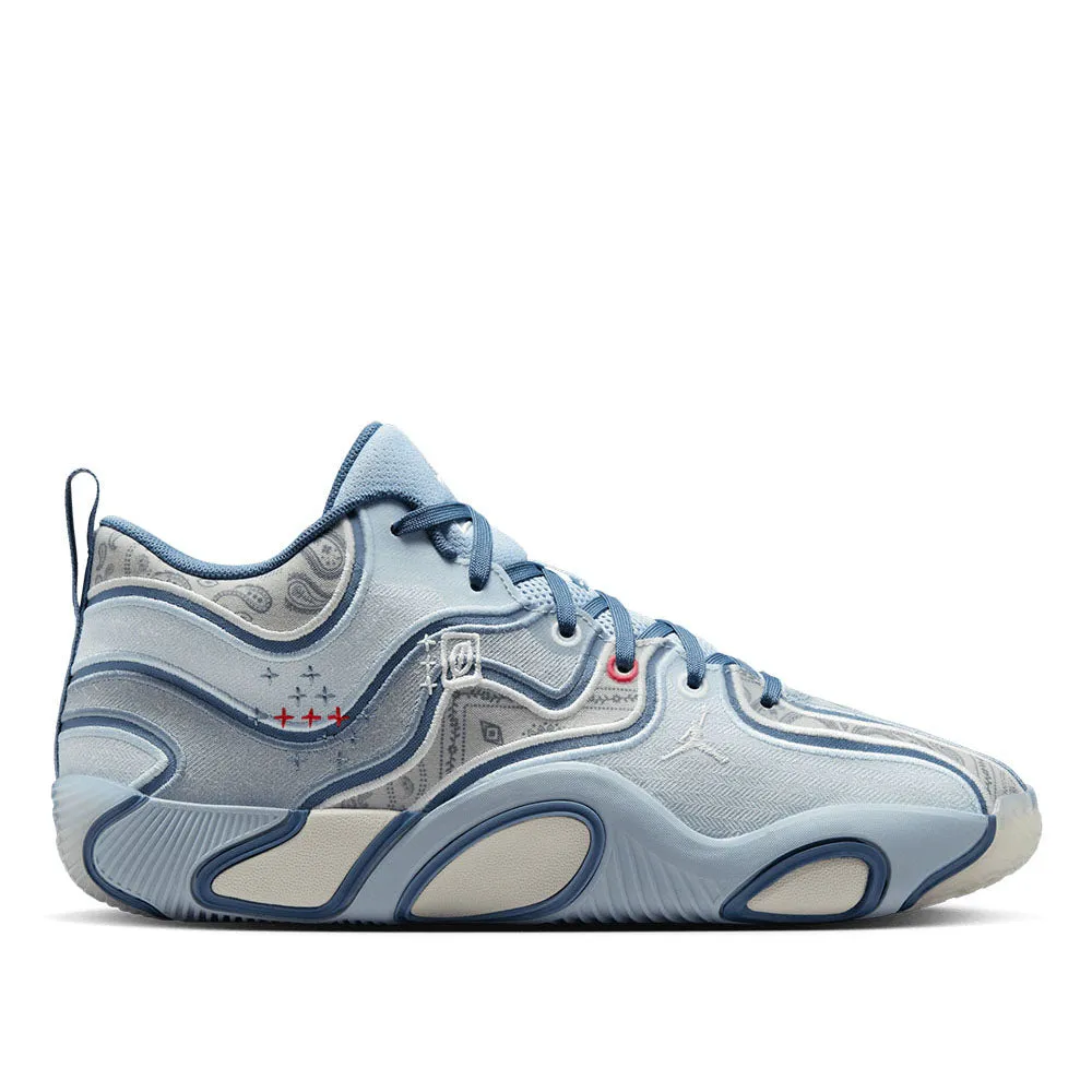 Jordan Men's Jayson Tatum 3 PF "Blue Denim" Basketball Shoes Moisture wicking Brave Walk