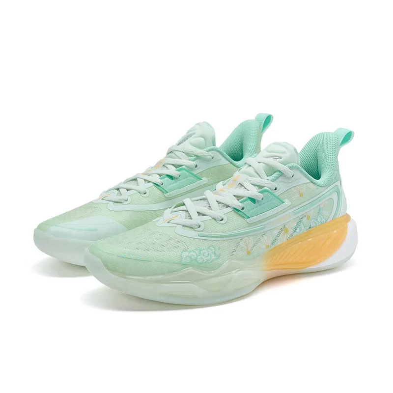 Bright Neon material XTEP Men's Light Feather 5 Basketball Shoes