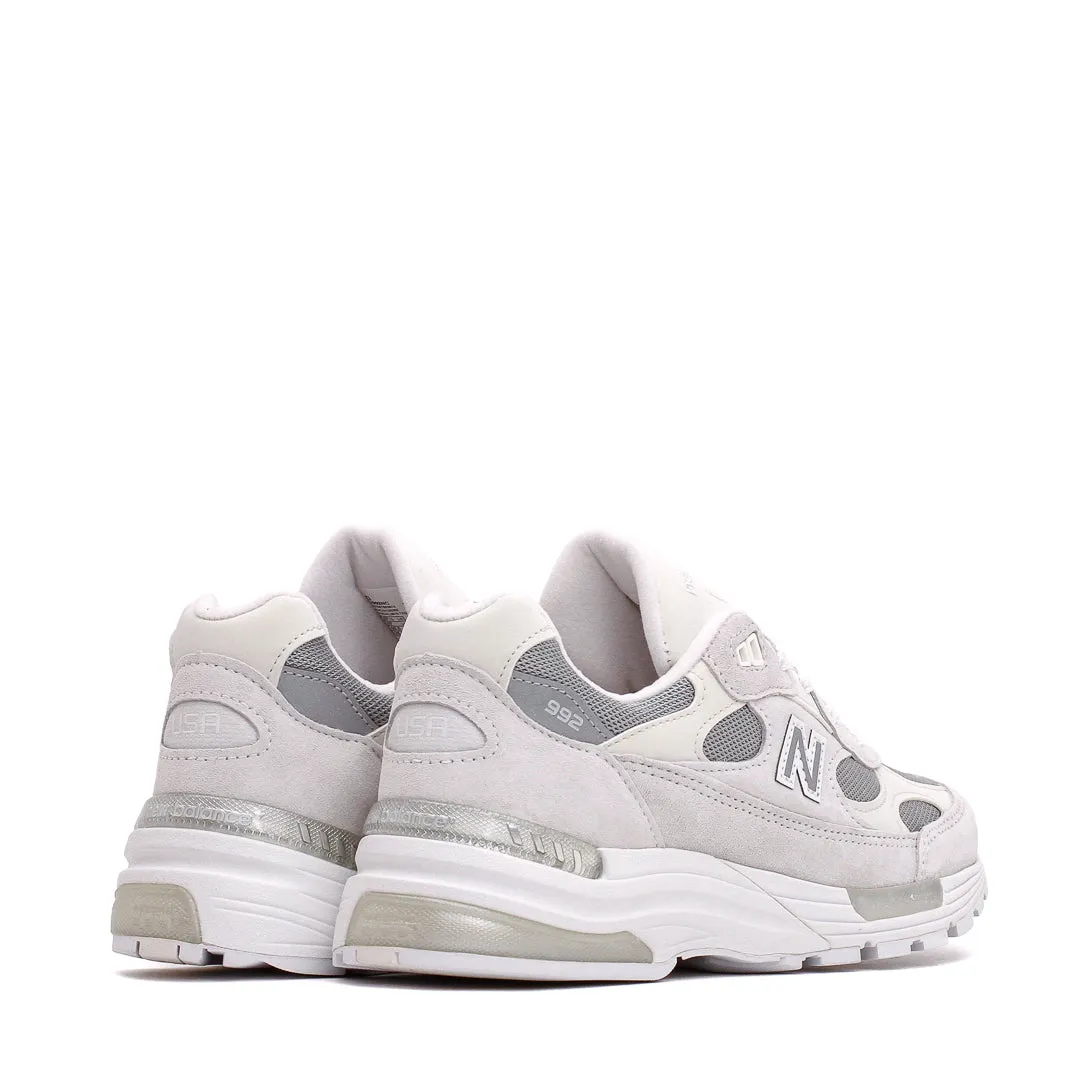 New Balance Unisex Made in USA 992 White Reflection U992NC Comfortable Standing