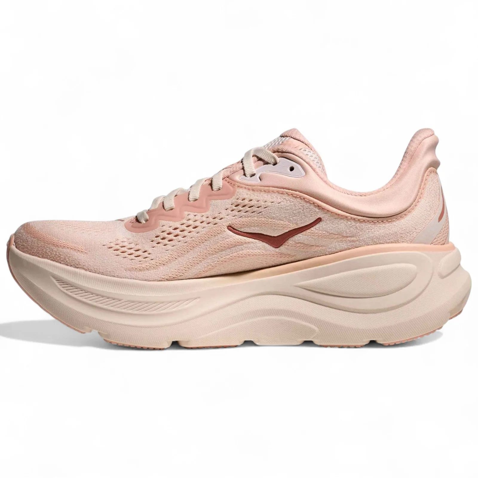 Hoka Bondi 9 Womens Running Shoes Dynamic Traction Outsoles ZipUp