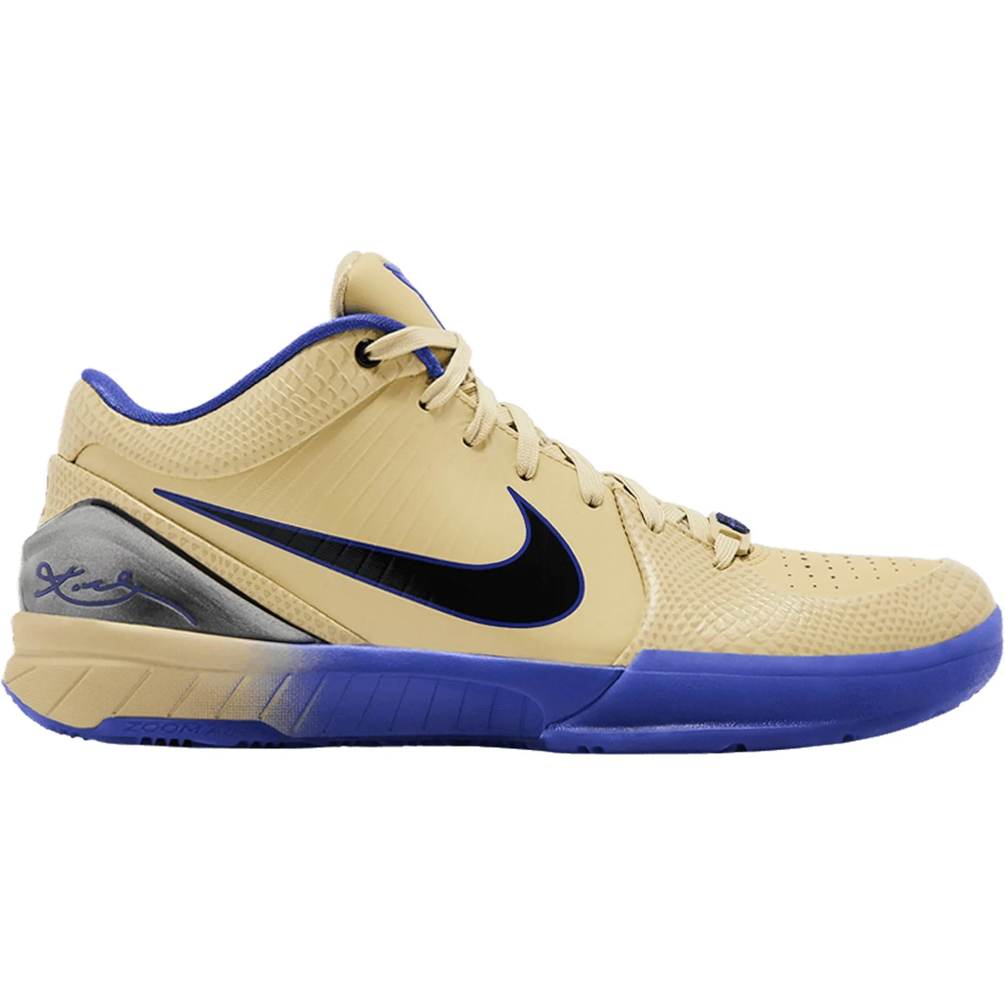 Nike Kobe 4 Protro FC Barcelona Team Gold Elite Performance Fit Neutral Stability Frame