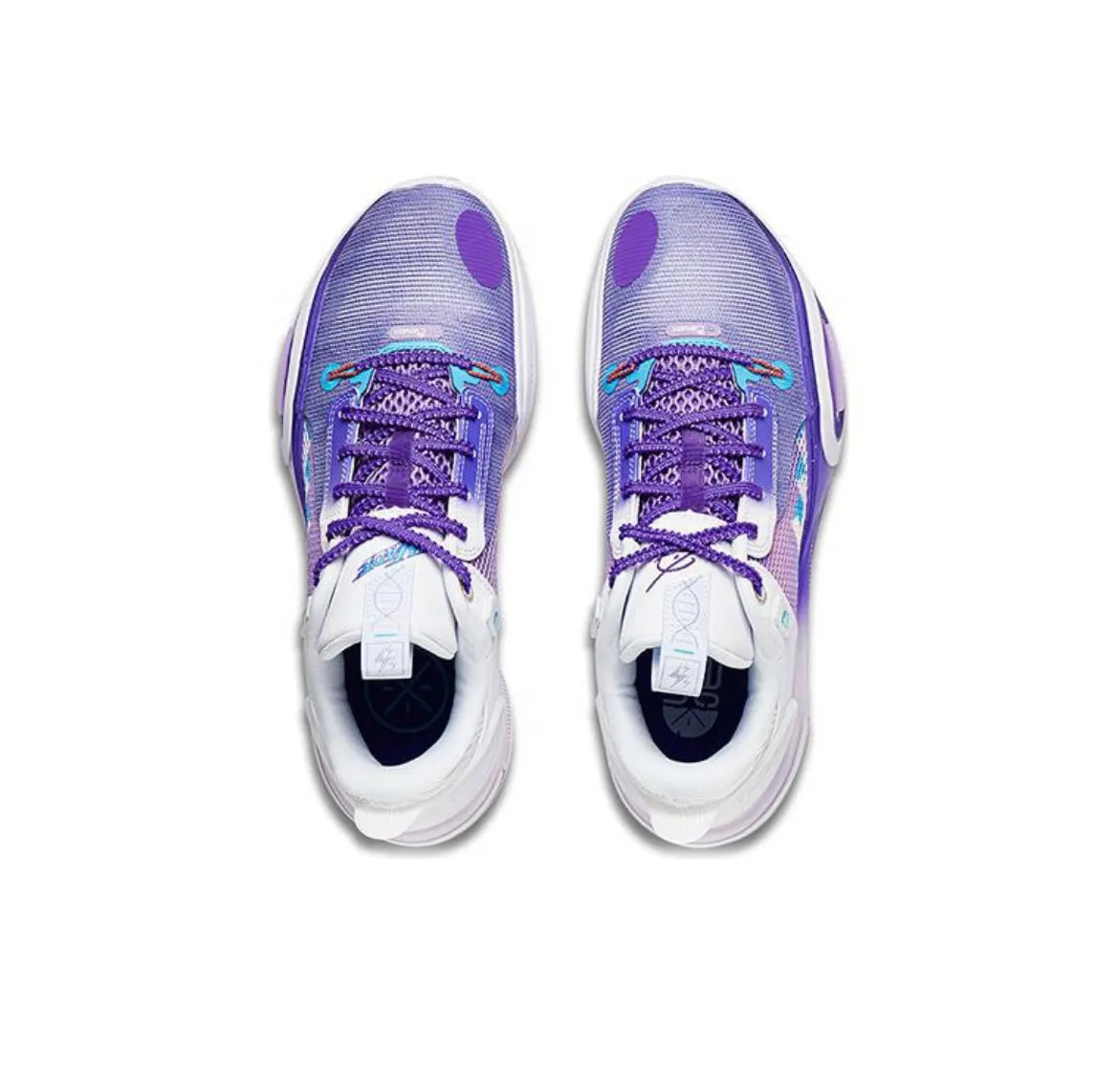 Lightweight Footwear Stable Footing Li Ning Wade All City 11 - Snow Moutain