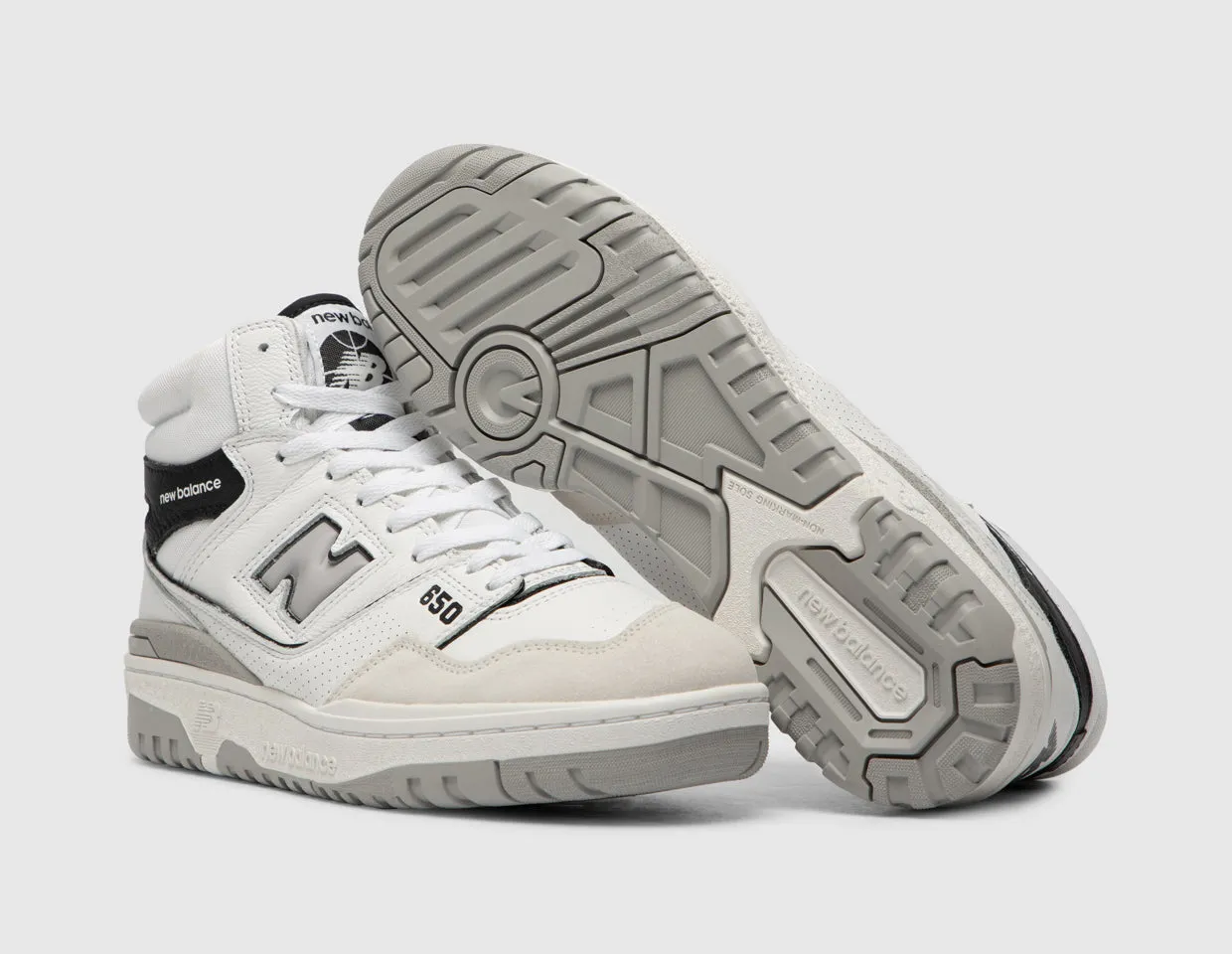 New Balance BB650RWH White / Black Ground Control Multi   Purpose