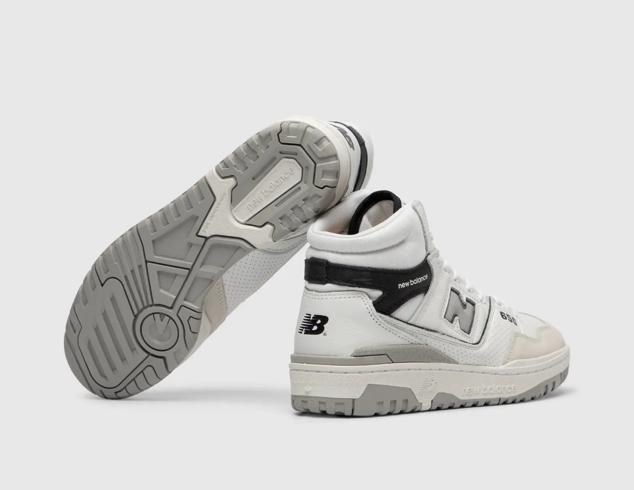 New Balance BB650RWH White / Black Day To Night