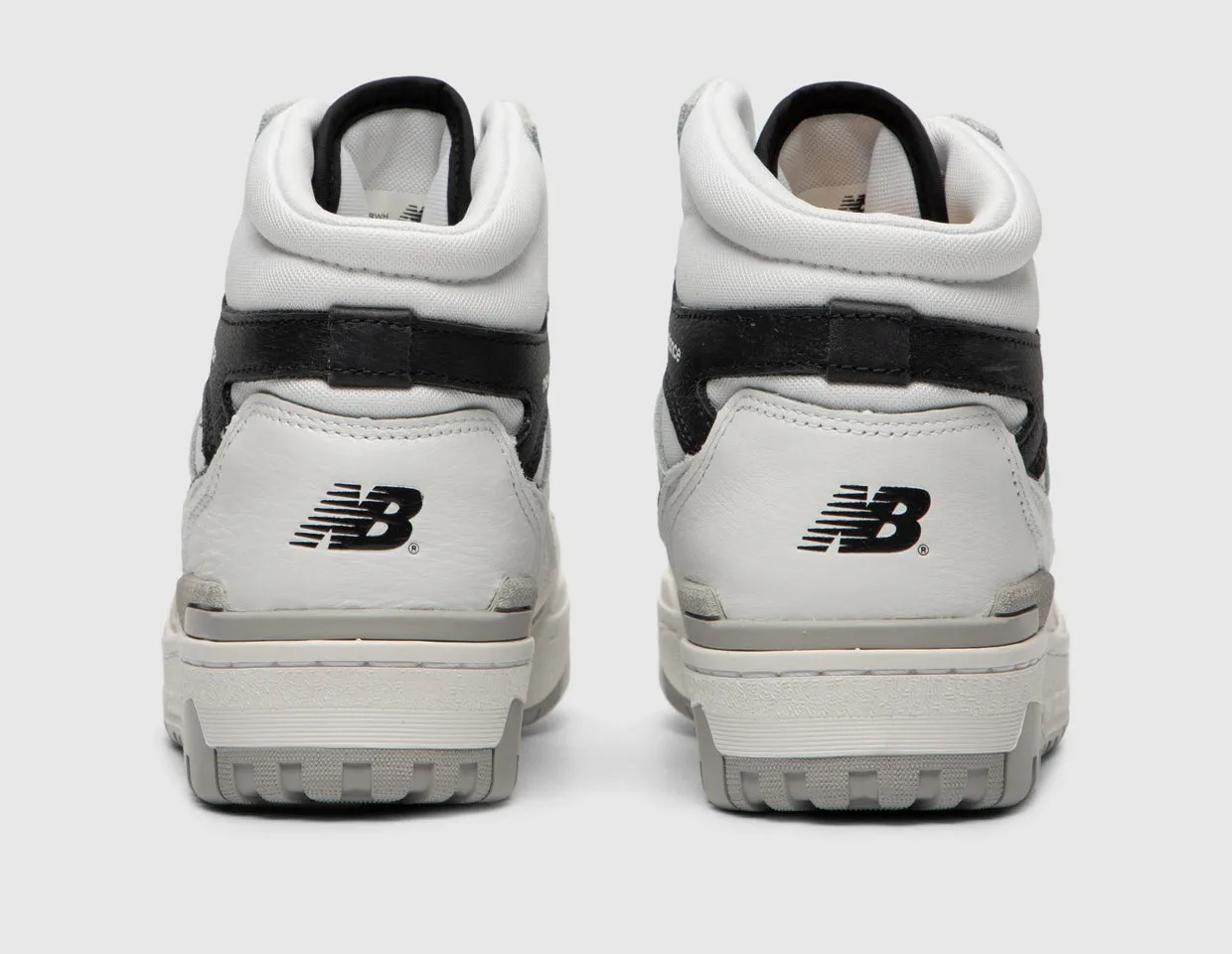 New Balance BB650RWH White / Black Wide toe box