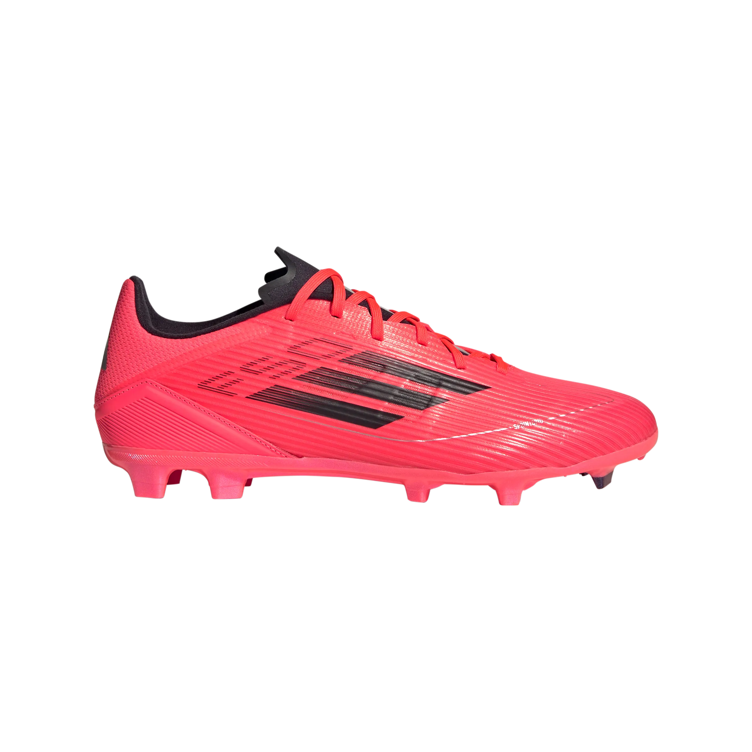 adidas F50 LEAGUE Firm/Multi-Ground Soccer Cleats | Turbo-Aurora Black-Platinum Metallic | Men's Extra Flex