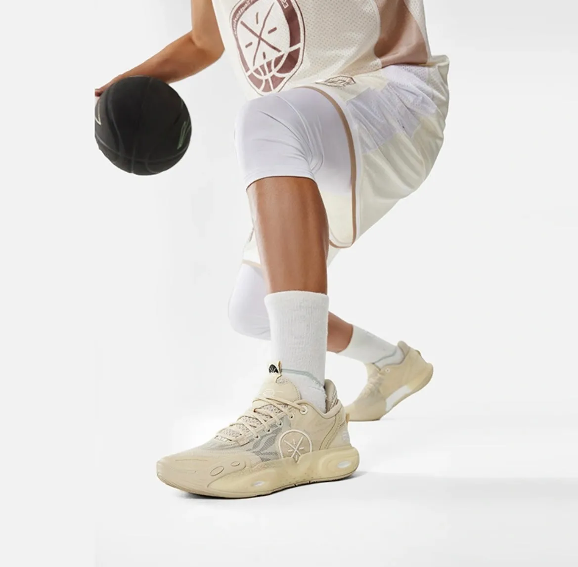 Li-Ning Wade All City 12 - Light Brown Easy   To   Clean Heat resistant