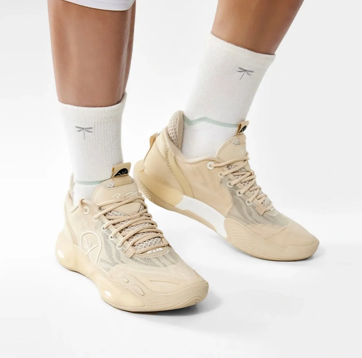 Li-Ning Wade All City 12 - Light Brown Sharp Turns Sporty Style