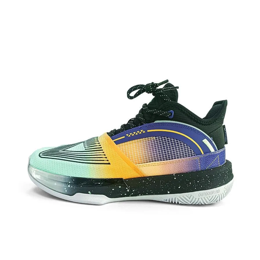 Peak Andrew Wiggins Big Triangle 1.0 - Black/Green Orthotic Friendly Design Versatile Usage