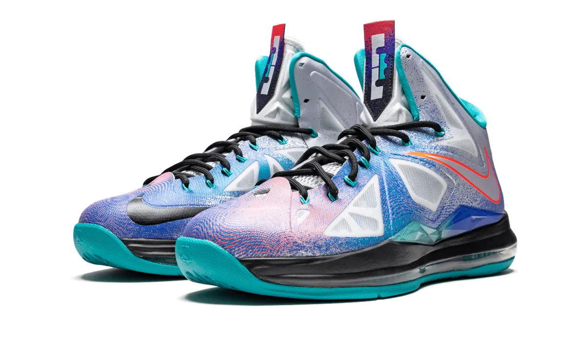 Quick Cut Build Lebron 10 "Re-Entry - Pure Platinum"