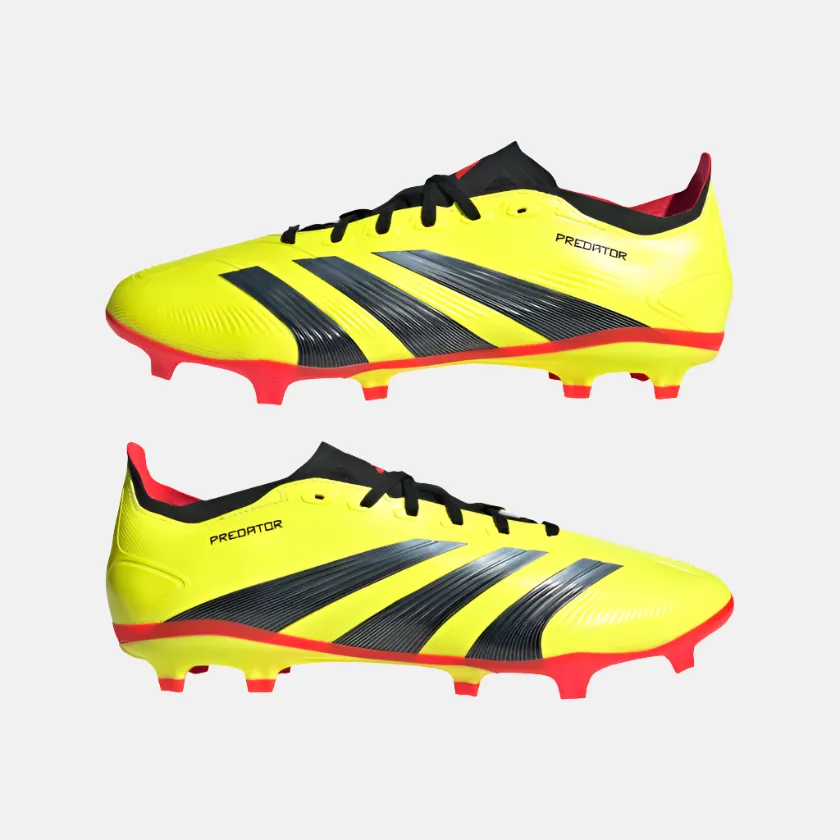 Adidas Predator League Firm Ground Football Shoes -Team Solar Yellow 2/Core Black/Solar Red Cross Road Sea Breeze