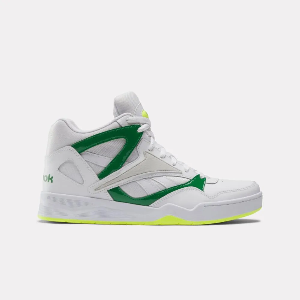 Fit Reebok Footwear Men Reebok Royal BB4500 Hi 2 Basketball Shoes FTWWHT/GLEGRN/SOACYE