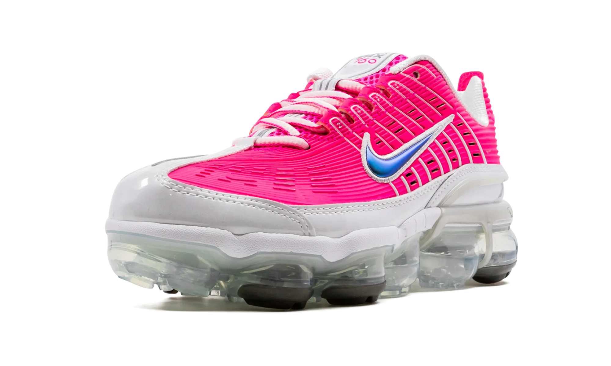 AIR VAPORMAX 360 MNS WMNS "Hyper Pink" running in a historic bridge area shoes running in regional tracks shoes