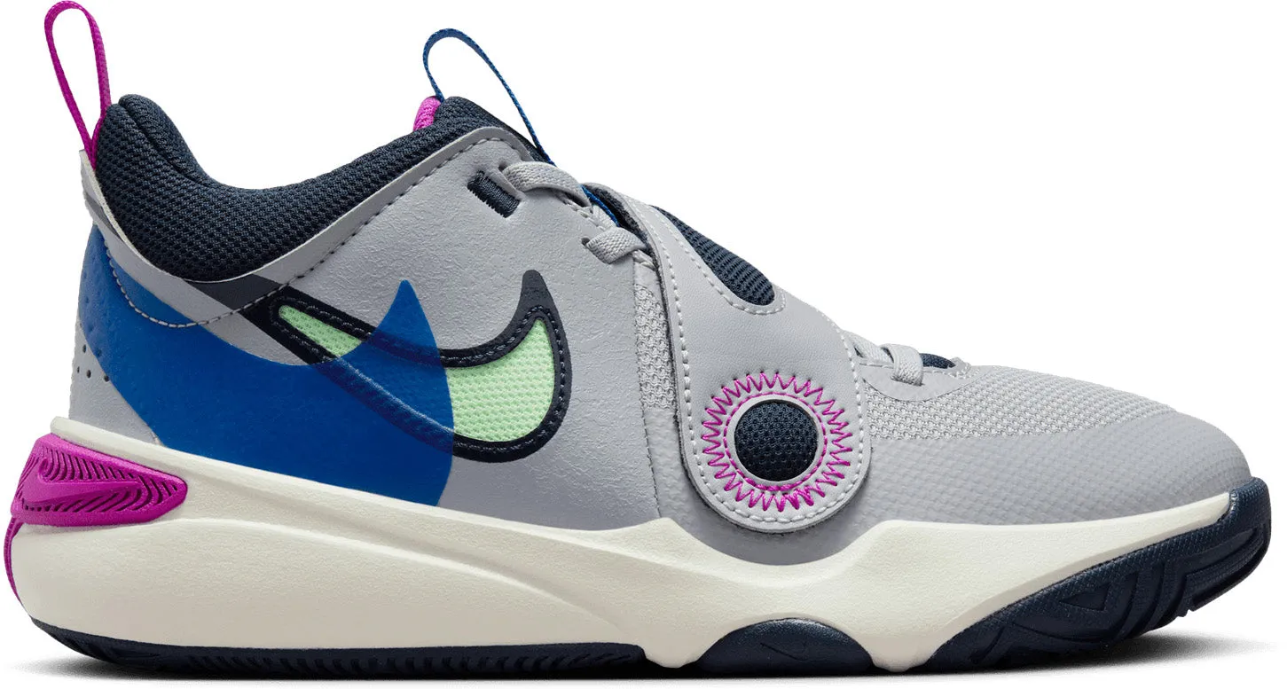 Gloss Mood Low Profile Team Hustle D 11 SE Big Kids' Basketball Shoes