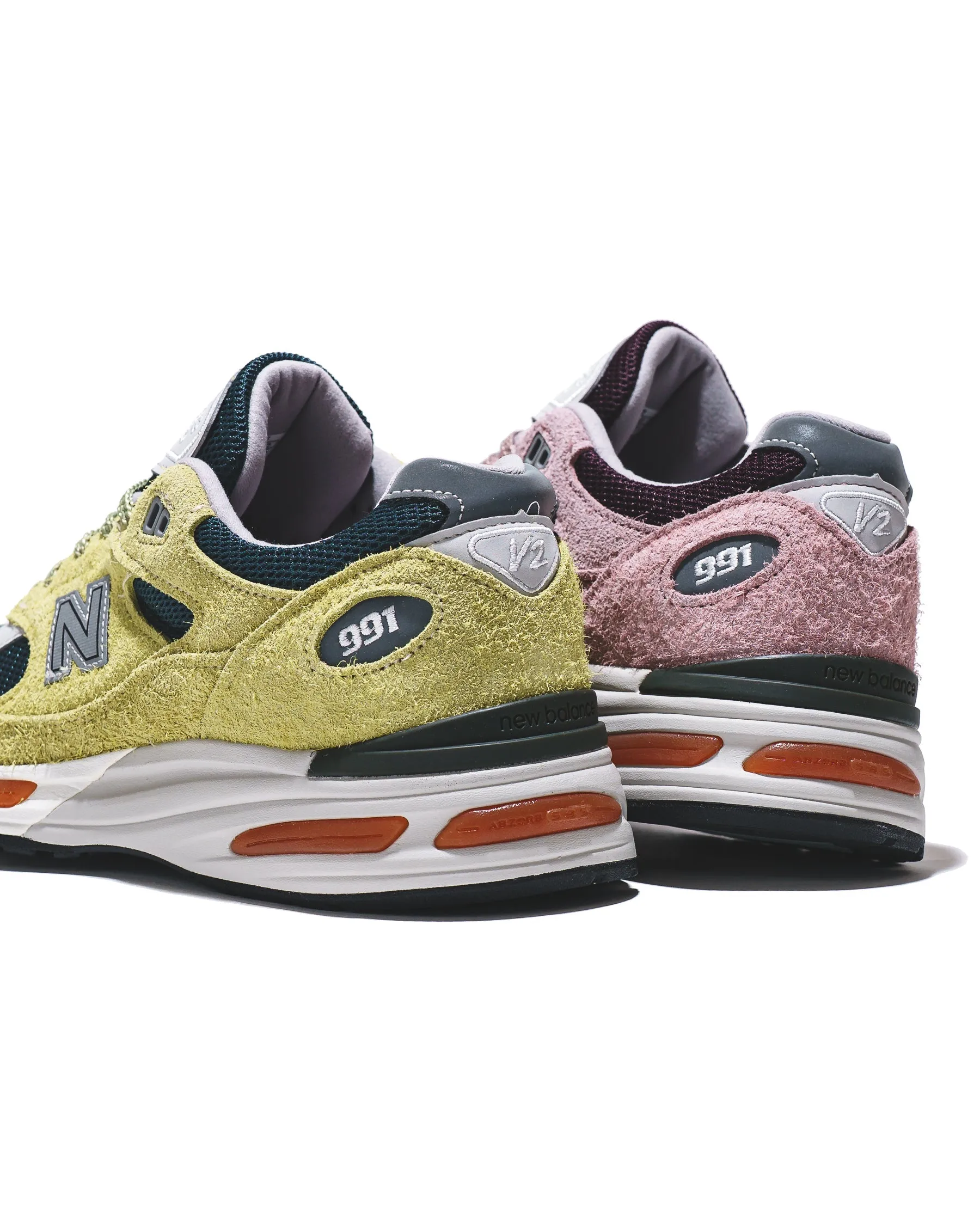 Durable Power Tread Grip New Balance Unisex Made in UK 991v2 Beechnut Trekking Green U991GT2