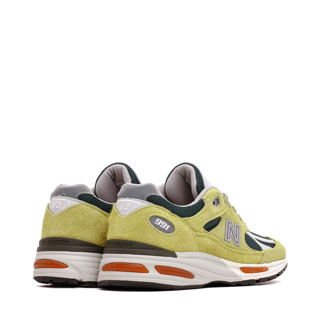 Sport Fusion Classic Power New Balance Unisex Made in UK 991v2 Beechnut Trekking Green U991GT2