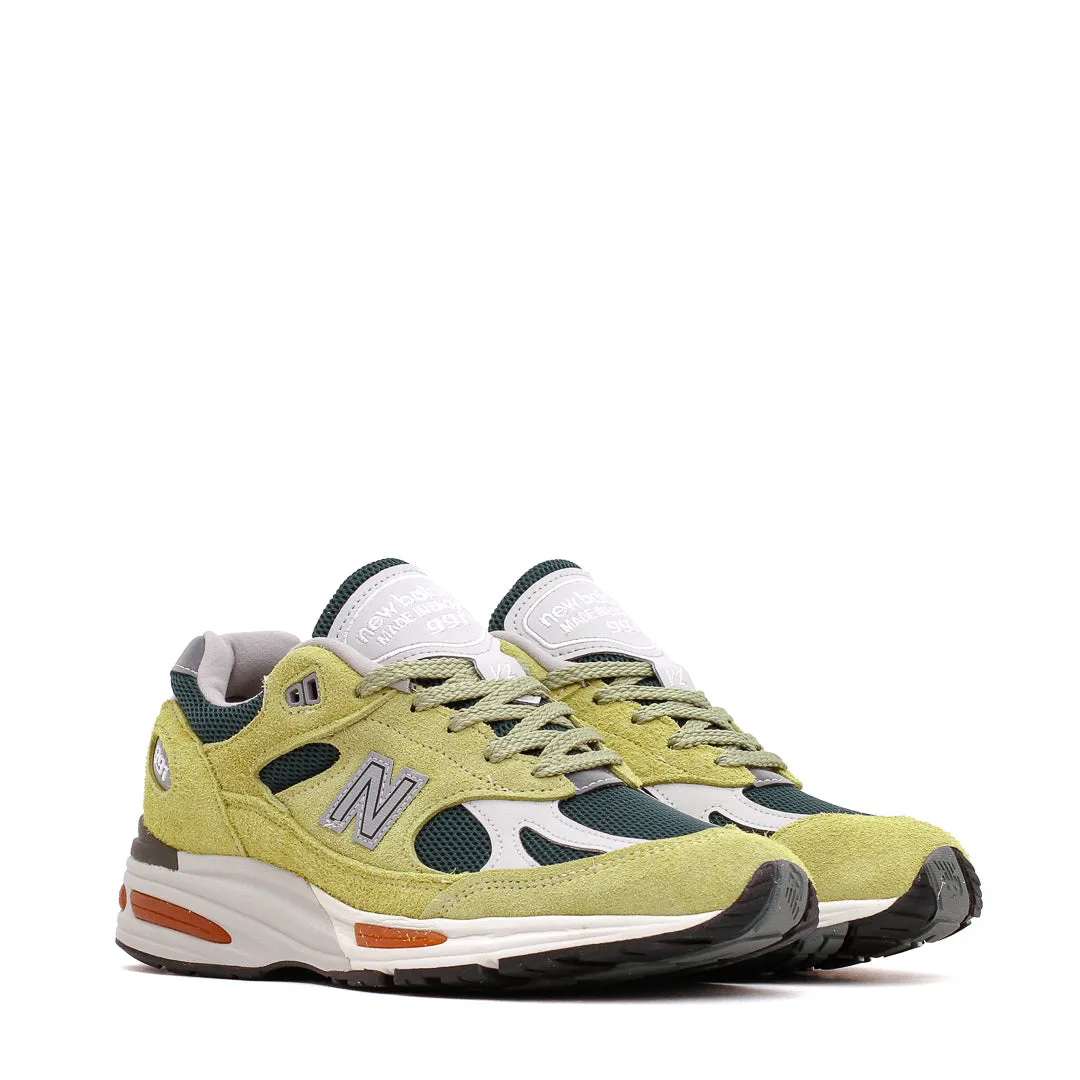 On Foot Ultra Flex New Balance Unisex Made in UK 991v2 Beechnut Trekking Green U991GT2
