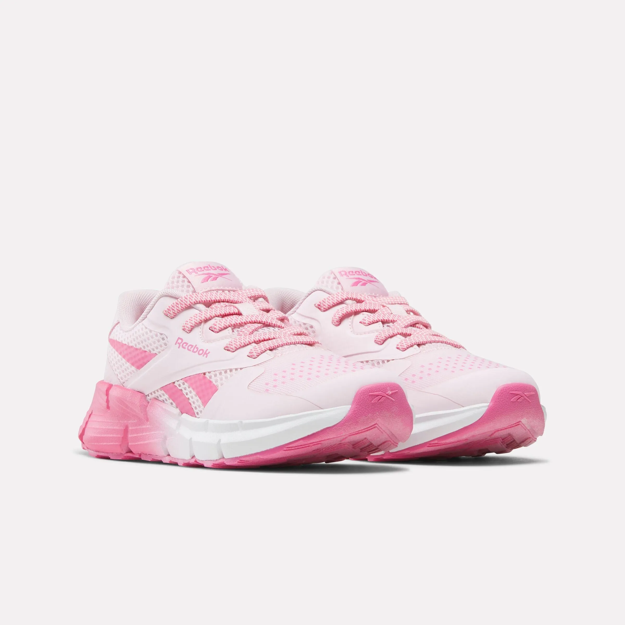 Reebok Footwear Kids Zig Dynamica 5 Elastic Lace Shoes - Pre-School FROSTEDBERRY/TRUEPINK/WHITE Top-rated