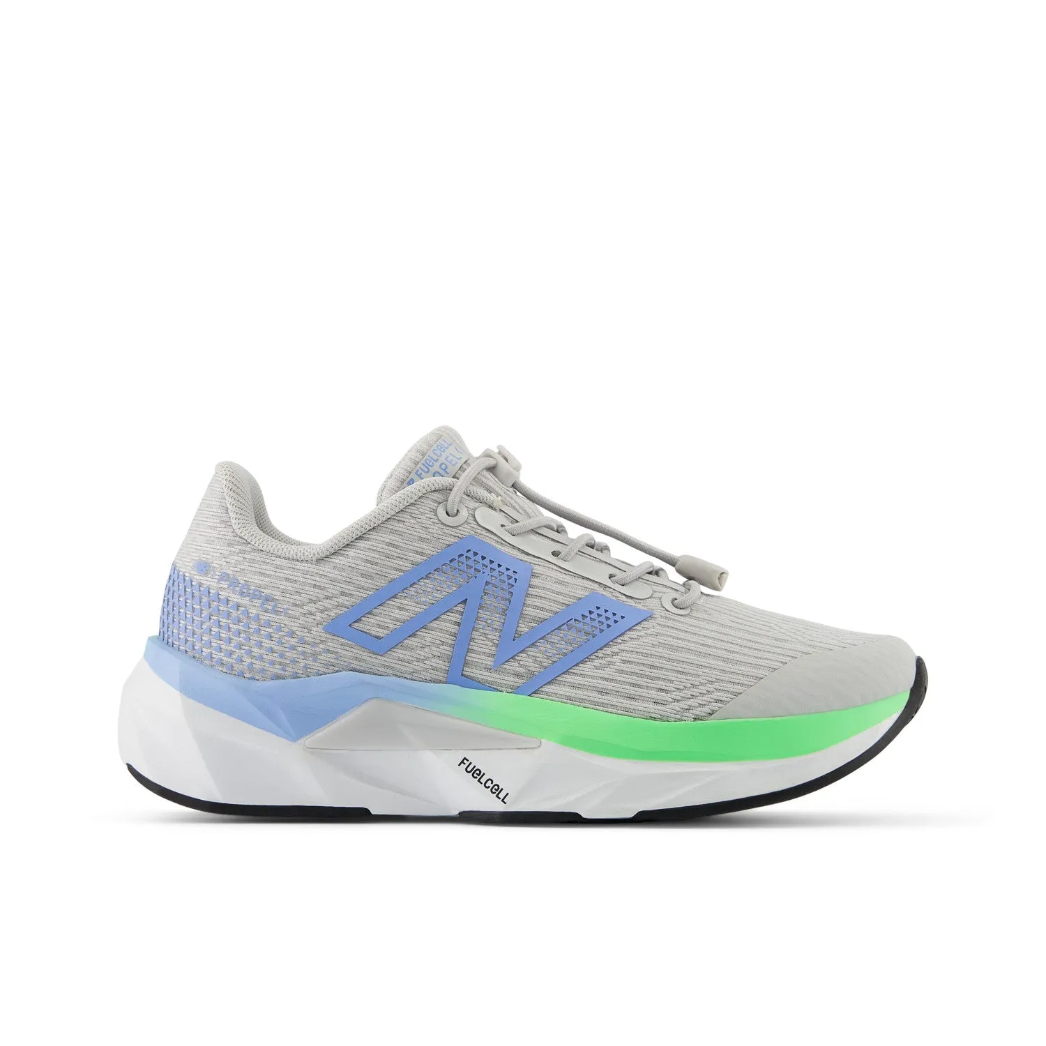 KID'S BUNGEE FUELCELL PROPEL V5 PRE-SCHOOL - F5 GREY MATTER Bouncy Cushioning Slip Resistant Tread Pattern