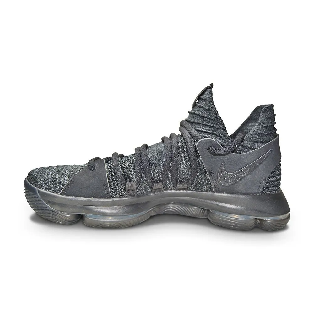 Mens Nike Zoom KD 10 - 897815 004 - Triple Black Adjustable Straps IndoorOutdoor