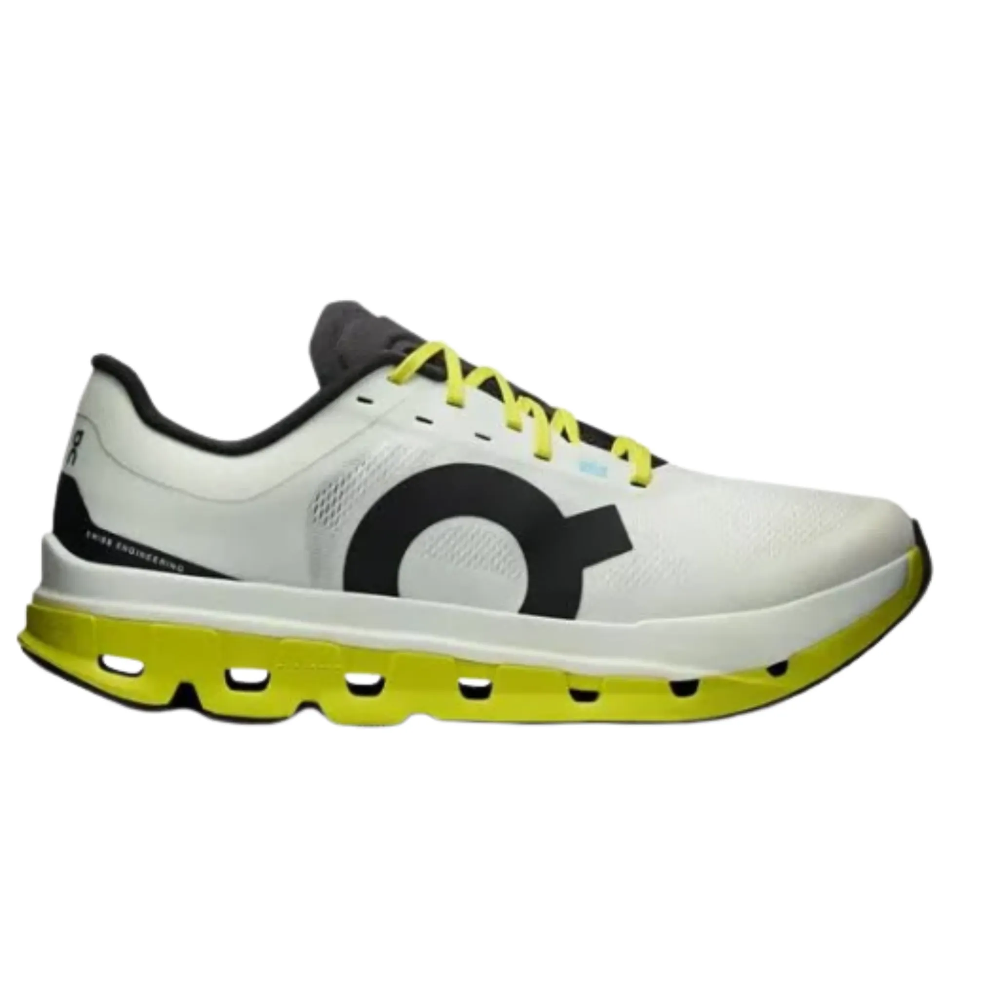 MEN'S CLOUDFLOW 5 - D - WHITE/LIME RoadRunning Compact Build