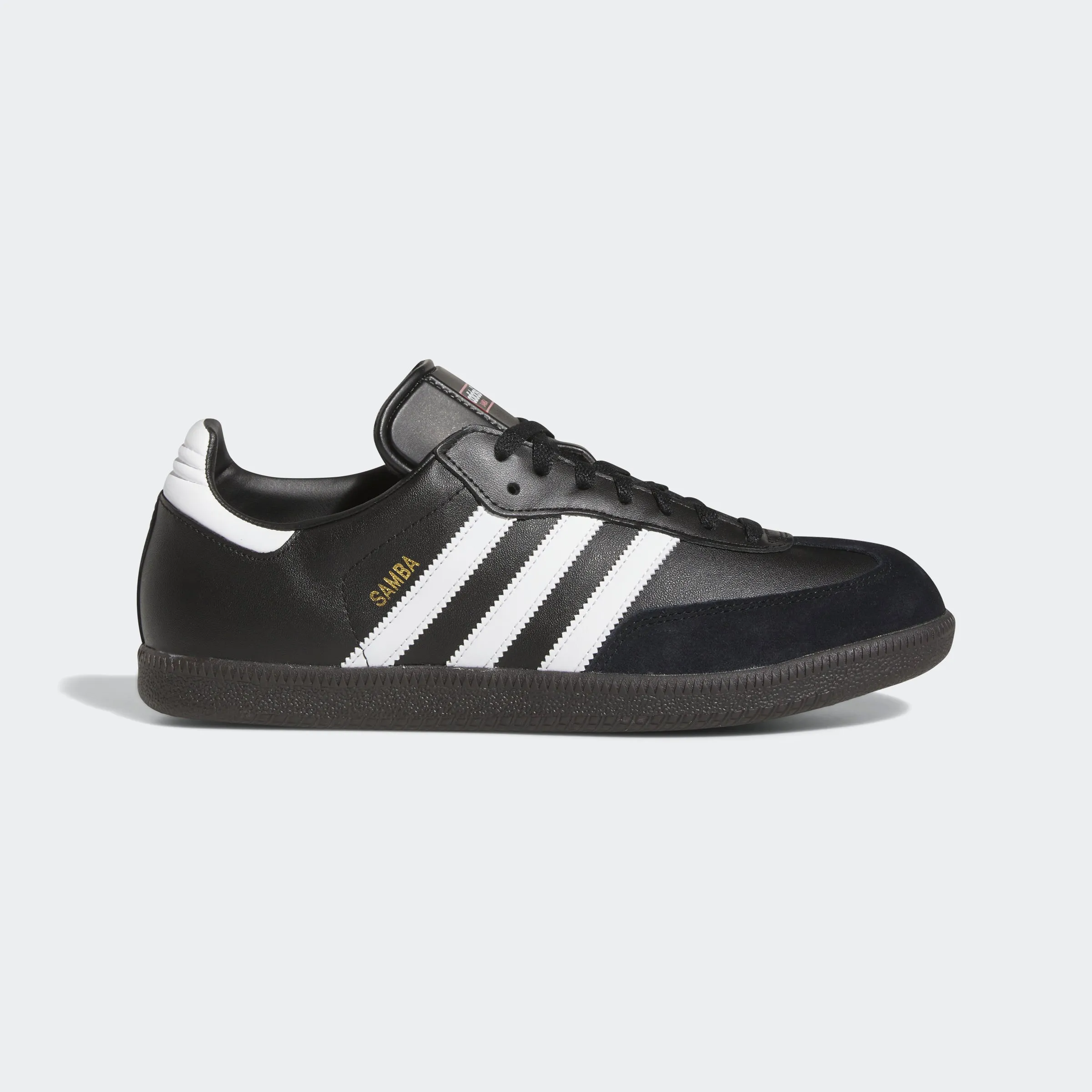 adidas SAMBA OG Indoor Soccer Shoes | Core Black-FTWR White | Men's Slippery surface Core Motion