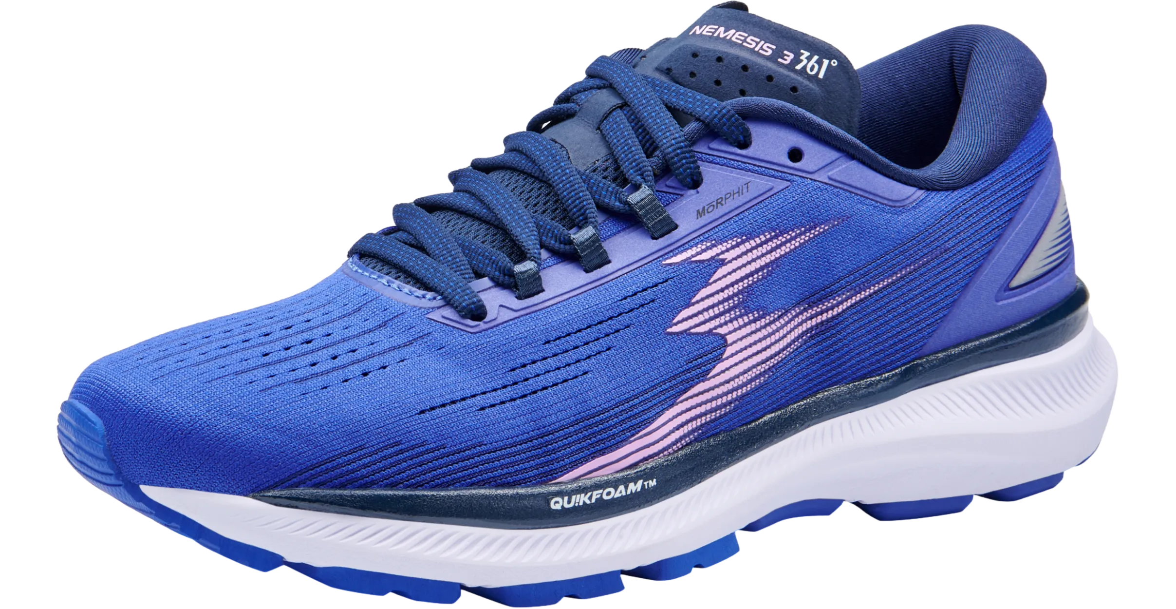 running shoes for competitive female runners Cushioned Footwear 361-NEMESIS 3 (D)