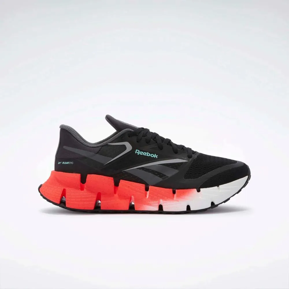 Reebok Footwear Men FloatZig 1 Shoes BLACK/GREY 5/WHITE dance shoes