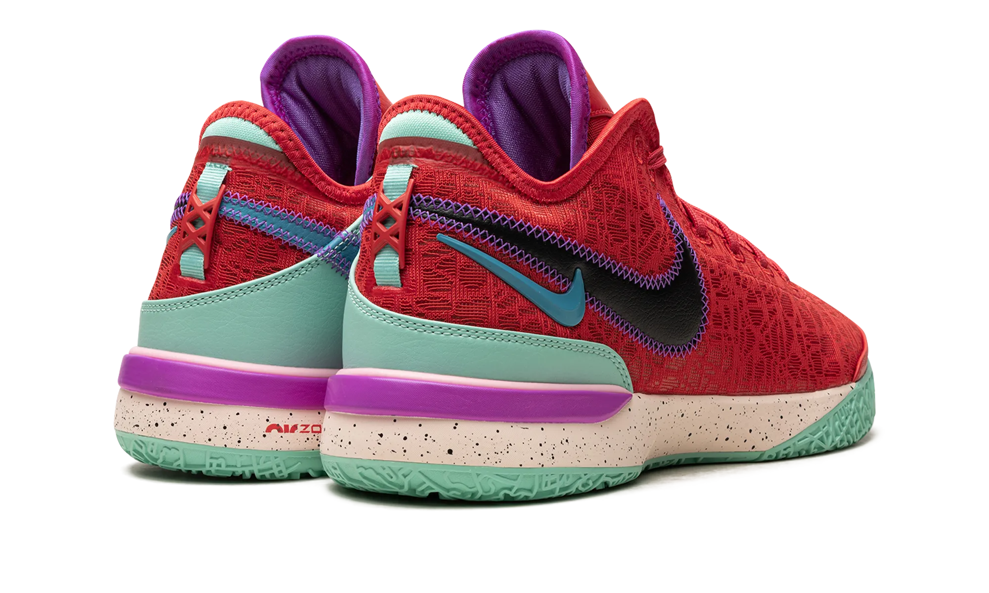 Molded Heel Hard Stop Lebron NXXT Gen "Trek Red"