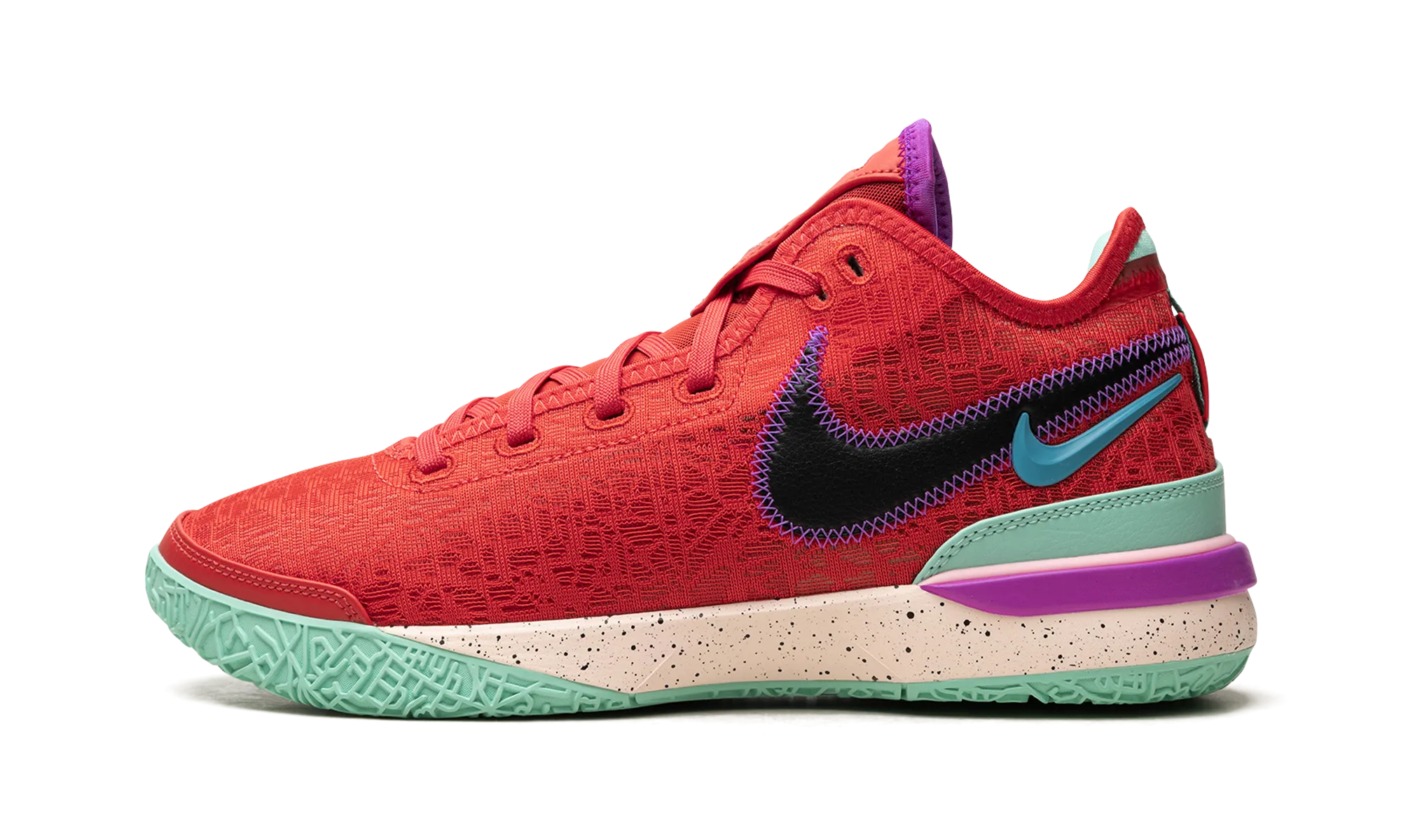 Lebron NXXT Gen "Trek Red" Foot Hugging Fit