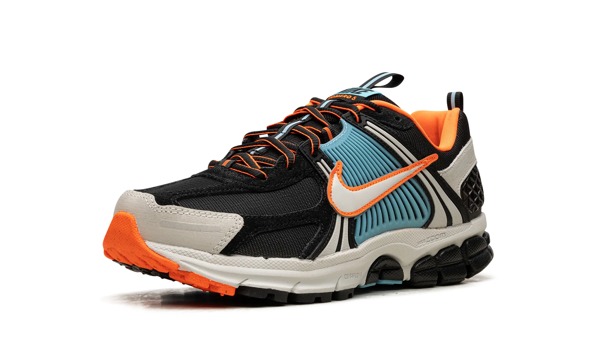 running cadence Senior - runner ZOOM VOMERO 5 WMNS "Black/Blue Gaze"
