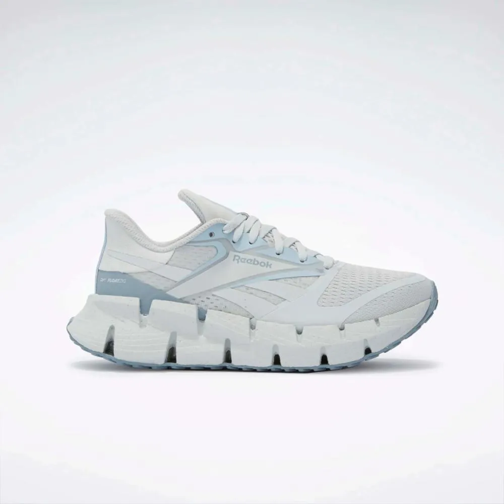 Elastic Band Comfort Step Reebok Footwear Women FloatZig 1 Shoes MOON/Y2K BLUE/MOON