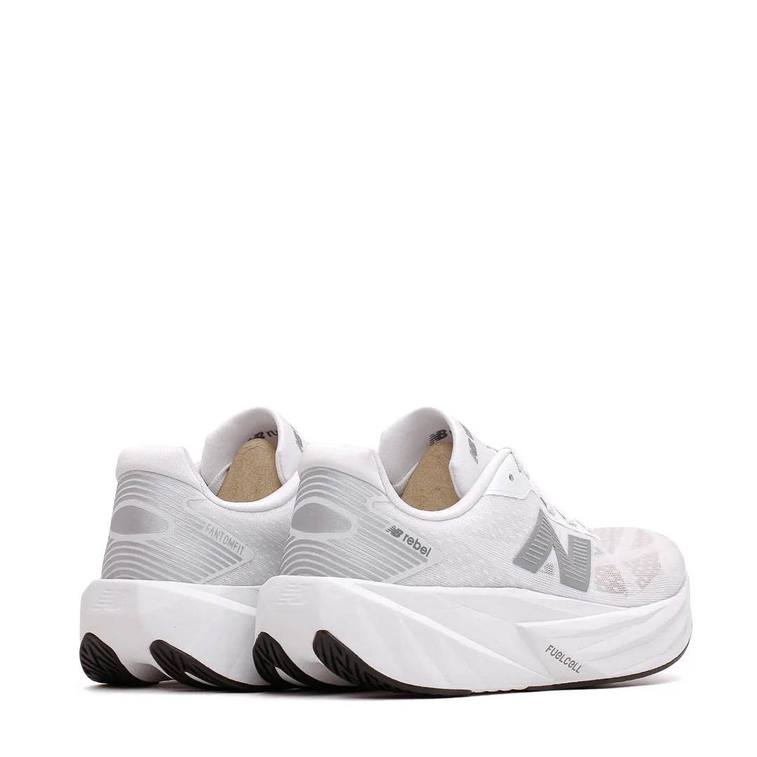 New Balance Women FuelCell Rebel v5 White Silver WFCXLM5 fresh feel Exclusive chic