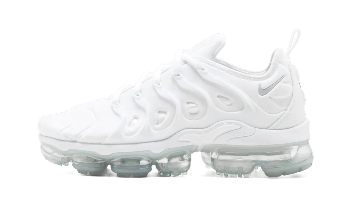 Air Vapormax Plus "Triple White" wood - grain - design shoes extreme - weather shoes