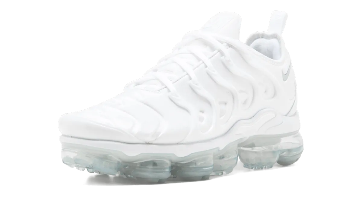 Eco - friendly weightlifting shoes Air Vapormax Plus "Triple White"