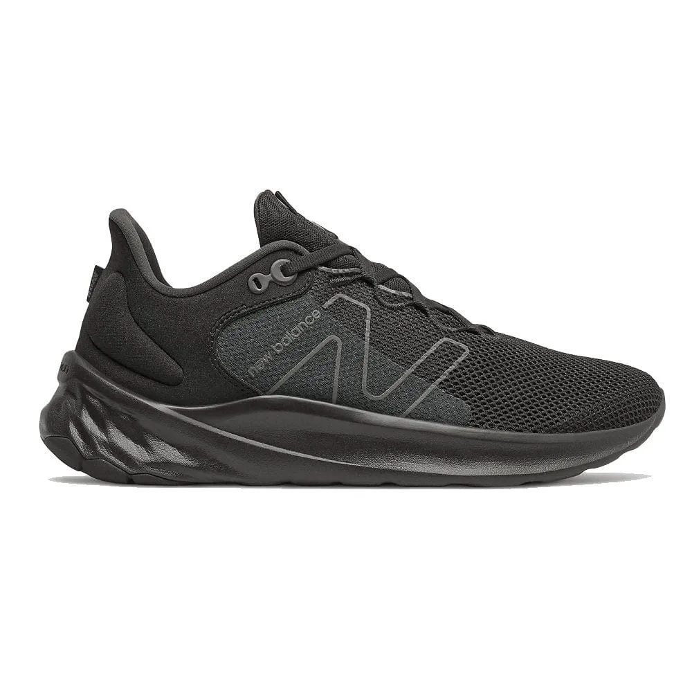 New Balance Men'S Fresh Foam Roav V2 Triple Black Running Shoe Sport Active
