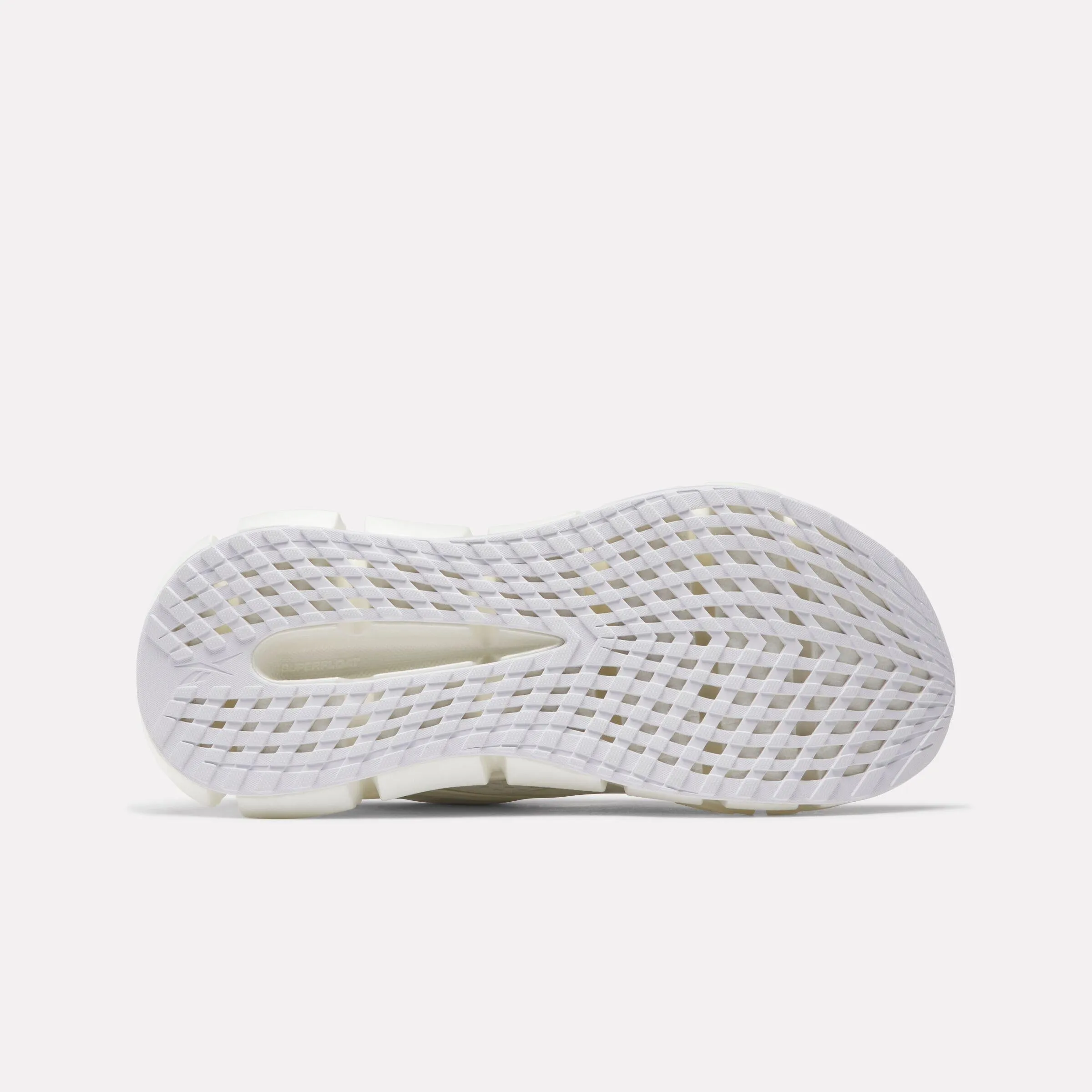 stain - resistant - coating - durability shoes running in a butte area shoes Reebok Footwear Women FloatZig 2 Running Shoes WHITE/BARELY GREY/WHITE