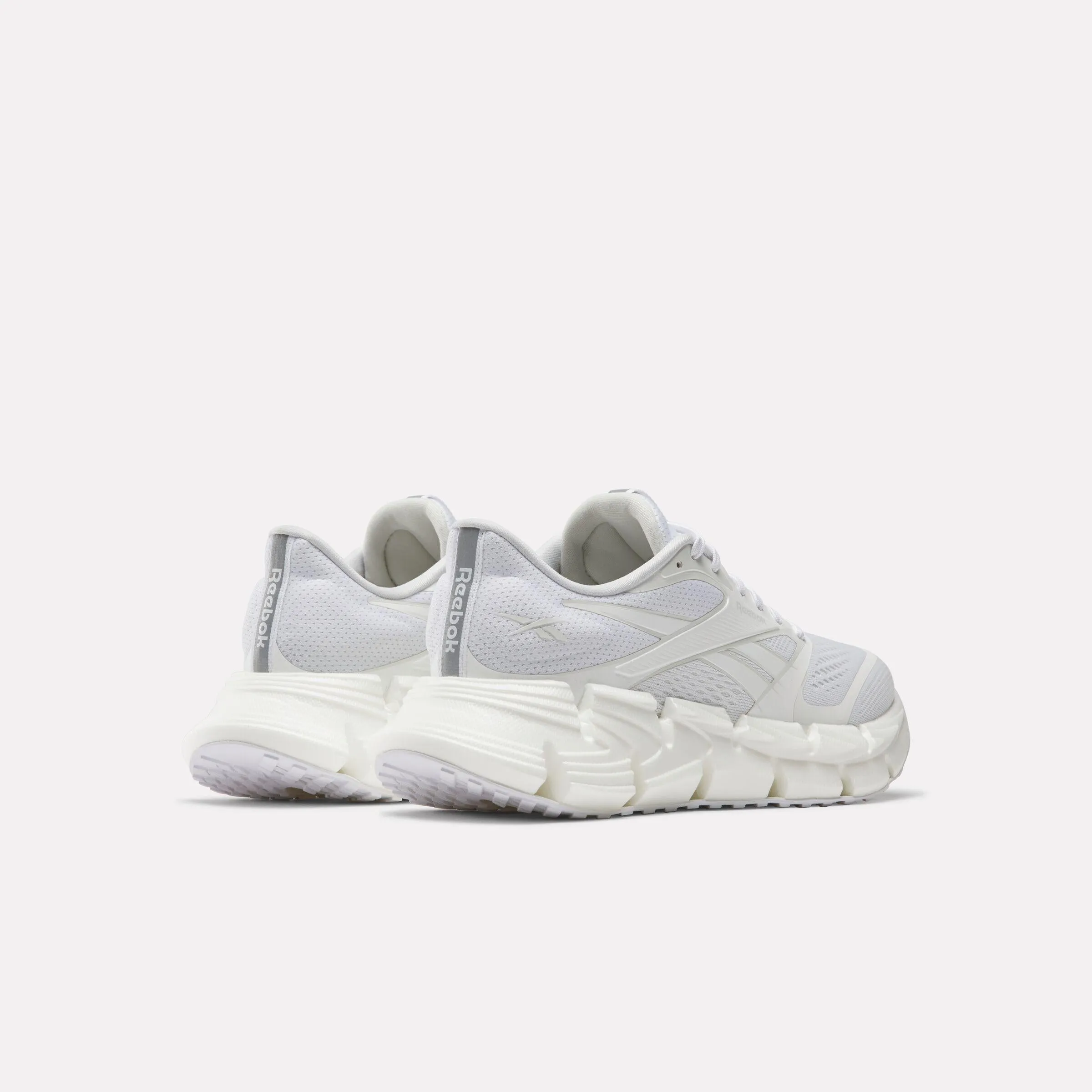 Reebok Footwear Women FloatZig 2 Running Shoes WHITE/BARELY GREY/WHITE tassel - trimmed - design shoes