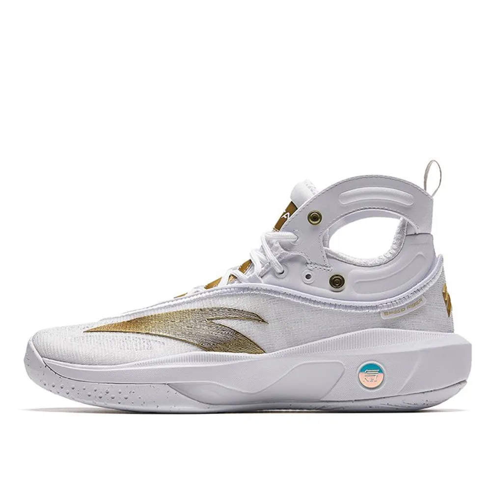 ANTA Men's Klay Thompson KT8 Platinum Basketball Shoes Supportive Tech Glow