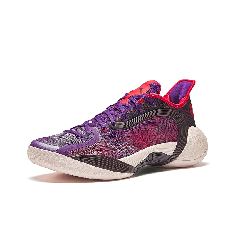 ANTA Men's Klay Thompson KT 3 Point Rain Basketball Shoes Magic Mood Light Step