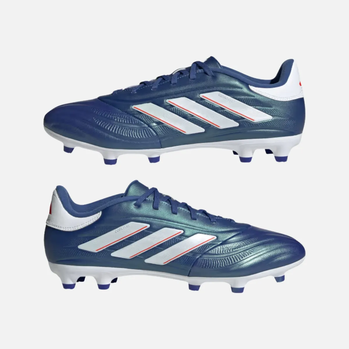 Adidas Copa Pure 2.3 Firm Ground Football Studs -Lucid Blue/Cloud White/Solar Red Grab Now Step Free
