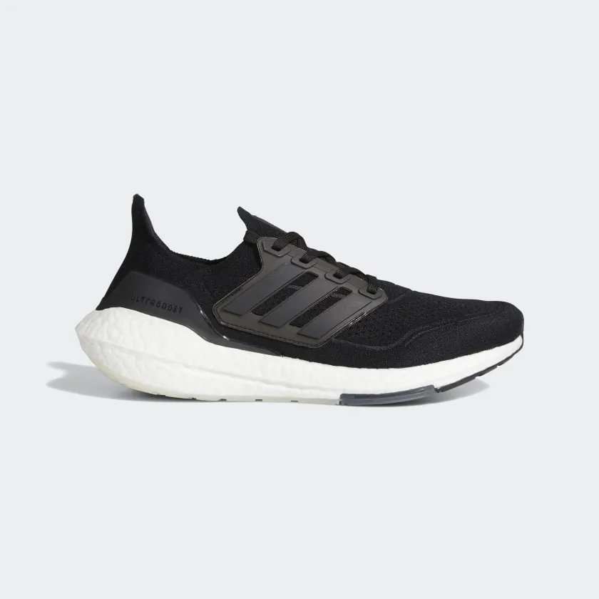 adidas ULTRABOOST 21 Shoes - Core Black | Men's Motion Freedom