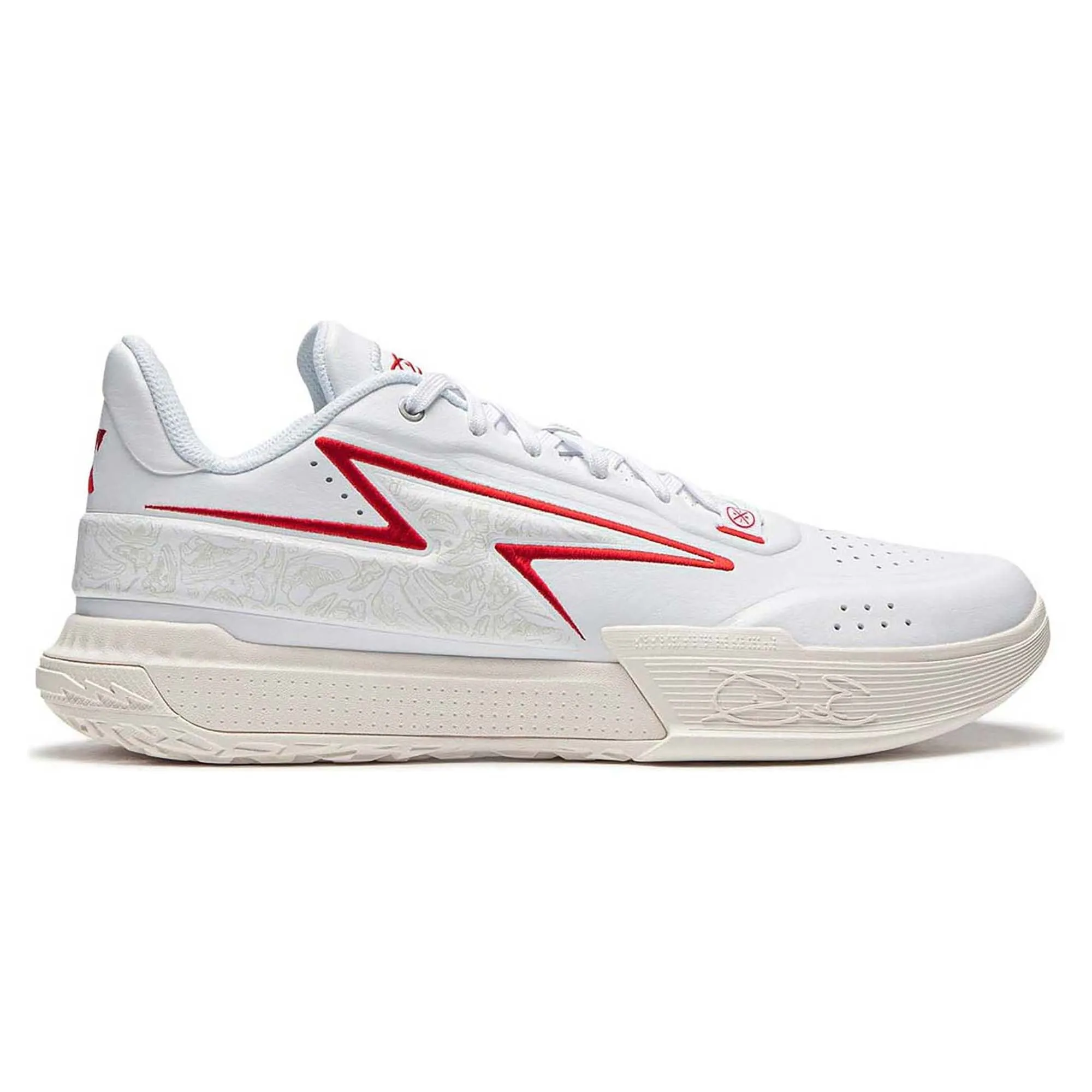 Wade Flash 'Fire Red' Men's Basketball Shoes Synthetic Upper