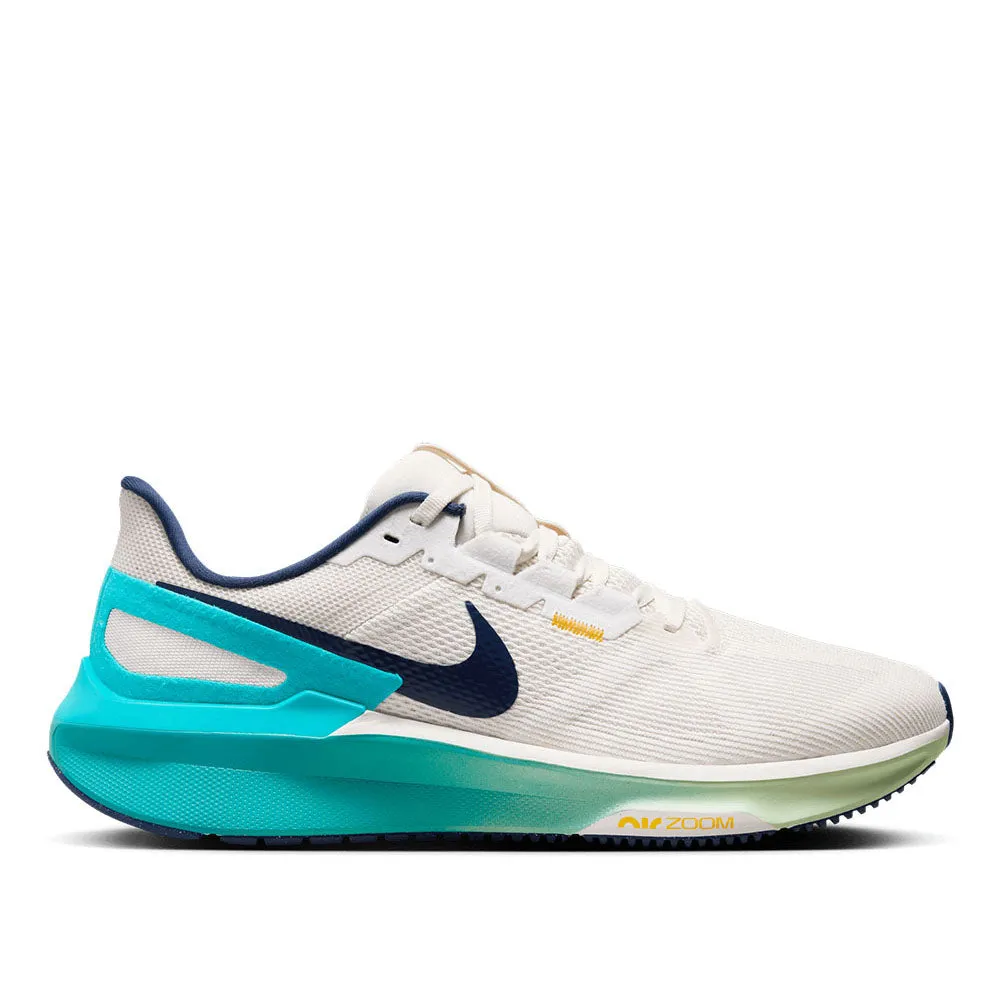 Silver Shine mesh construction Nike Men's Structure 25 Road Running Shoes