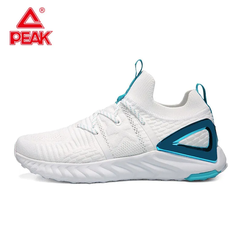 Pressure Dispersion Insole Textured Tread PEAK TAICHI 1.0 Plus Men Cushioning Fashion Casual Sport Shoes Breathable Absorbing Shock Sneakers Lightweight Running Shoes E92577H