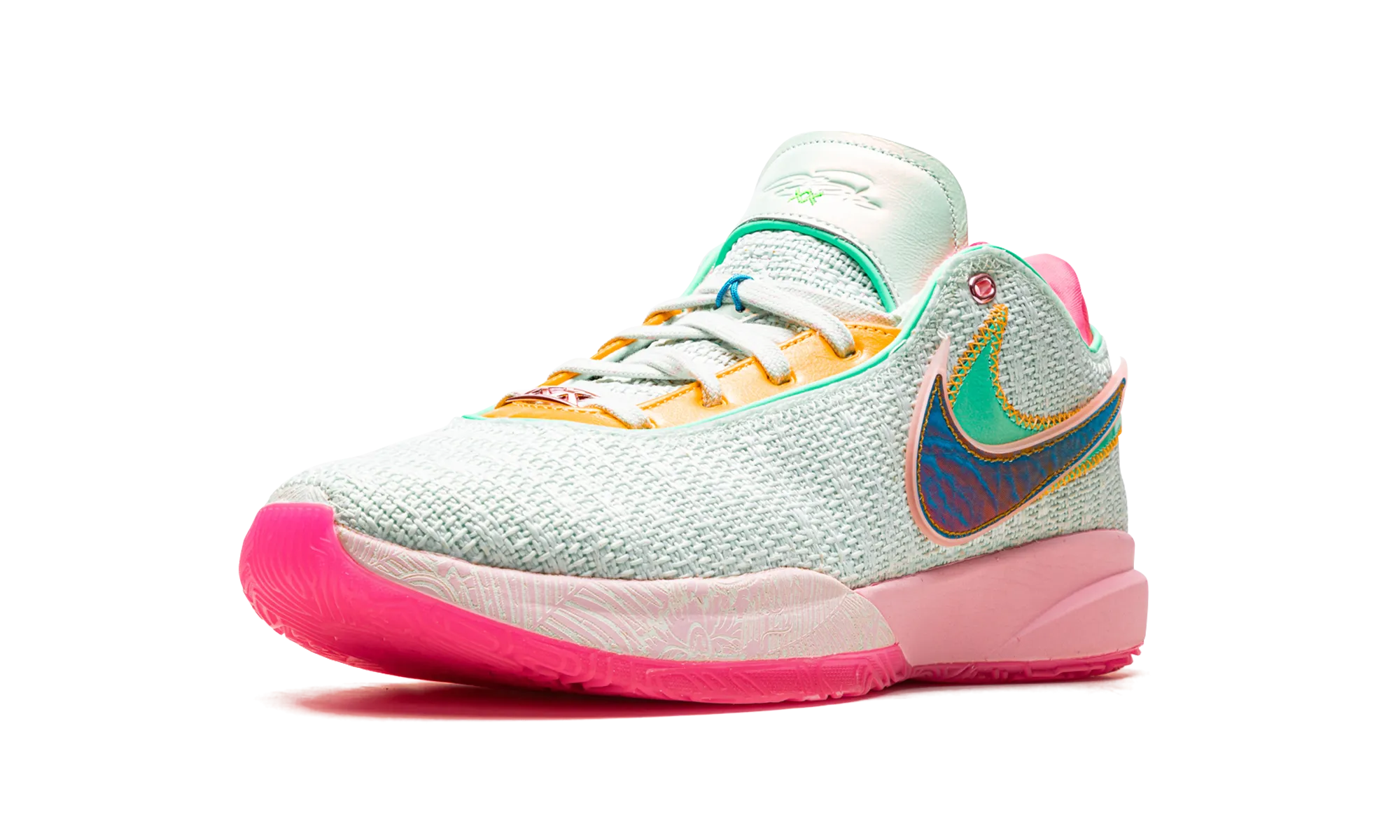 LeBron 20 "Time Machine" Smooth Sling Reflective details