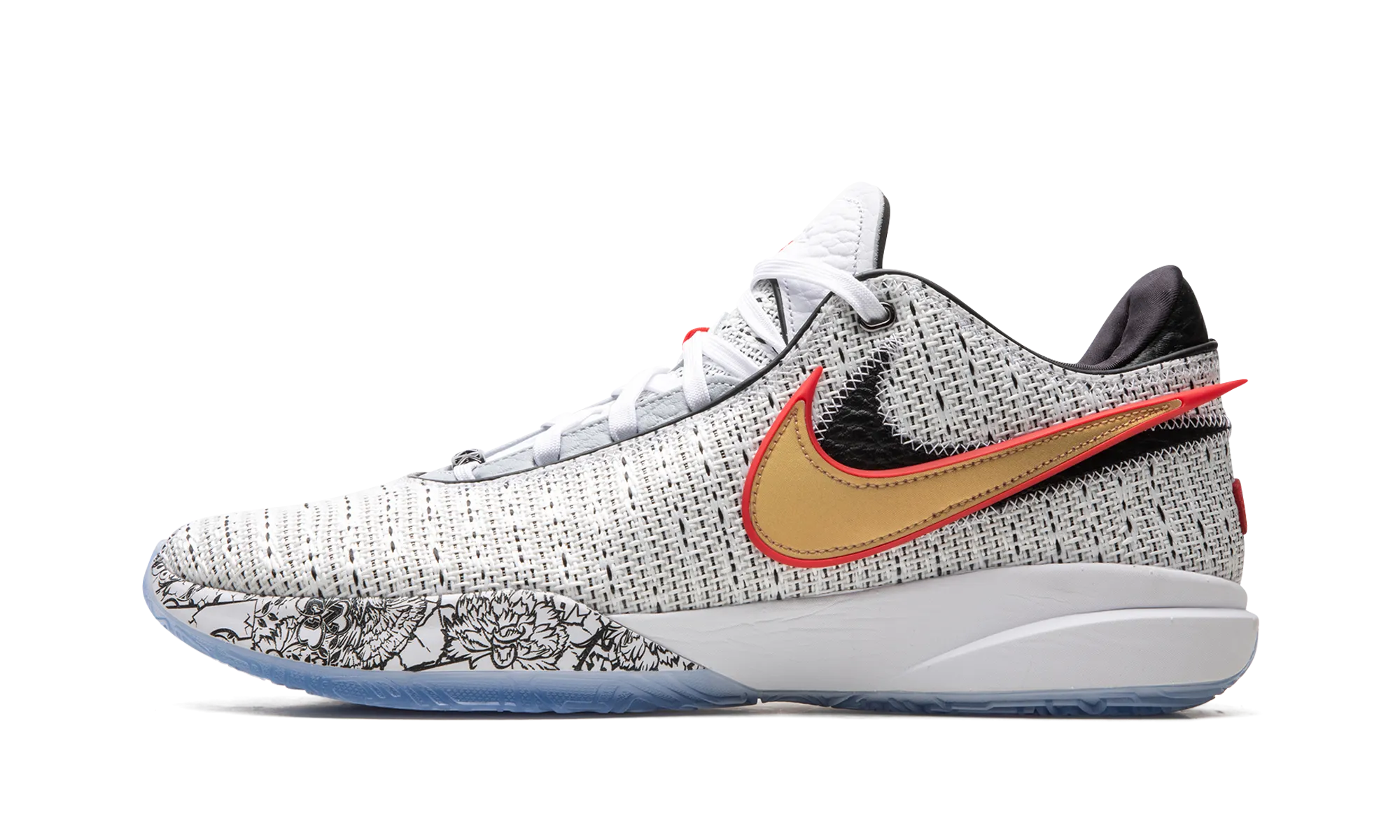 adjustable lacing system Lebron 20 "The Debut"