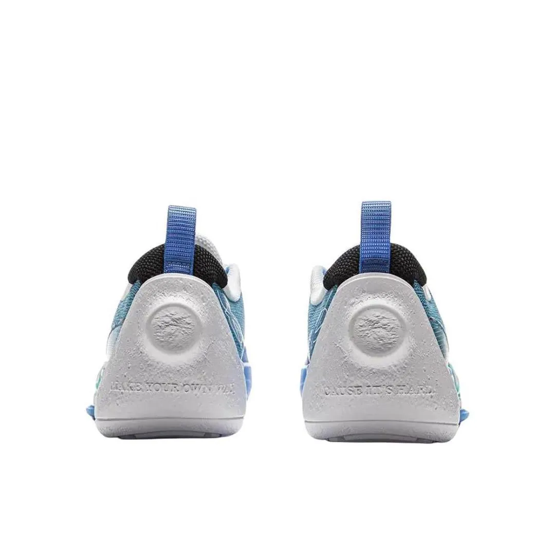 ??Kids??Li-Ning Wade All City 13 - Blue Decoupled Outsole Pods Lockdown Lacing